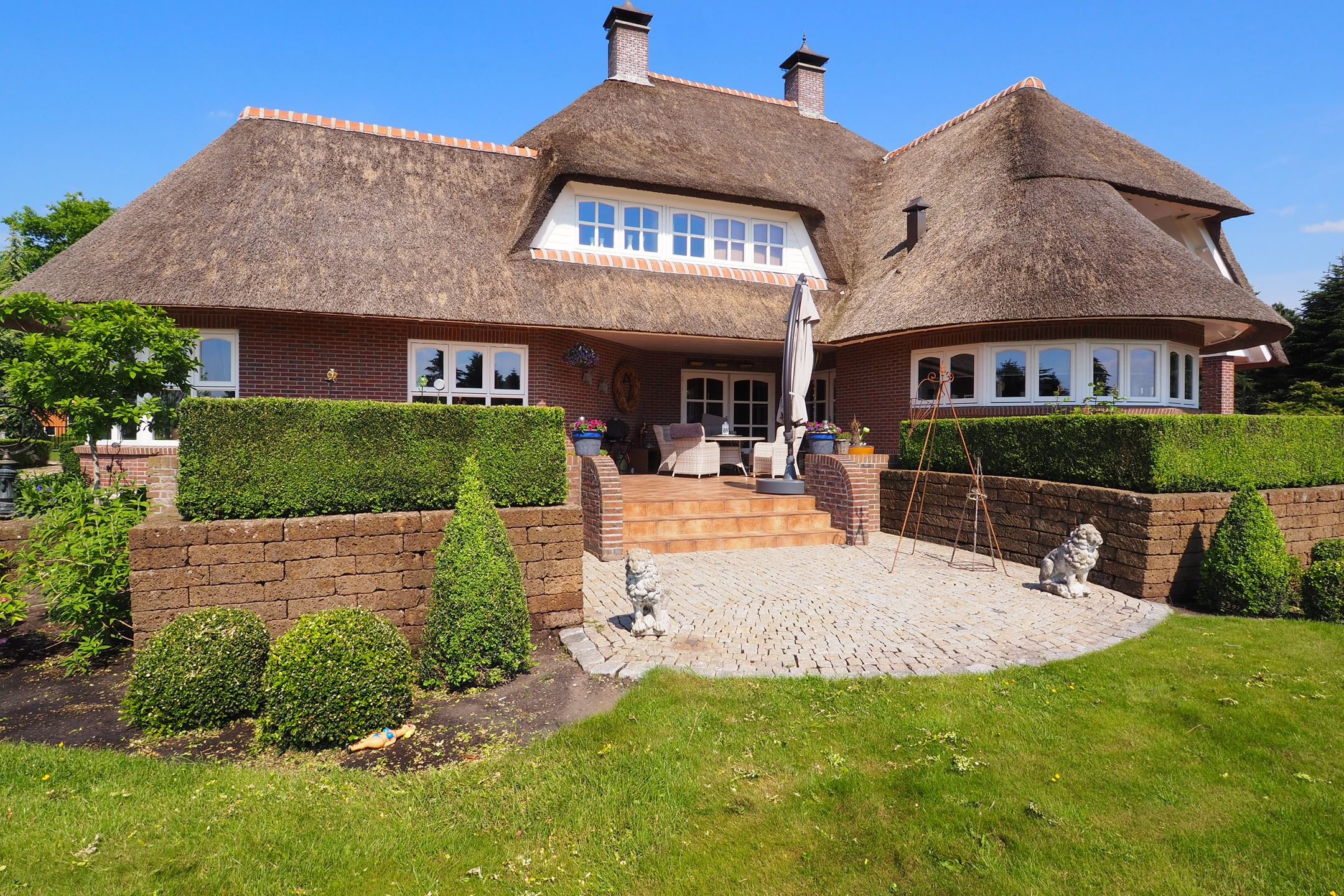 Achterkant huis op Apollolaan 11