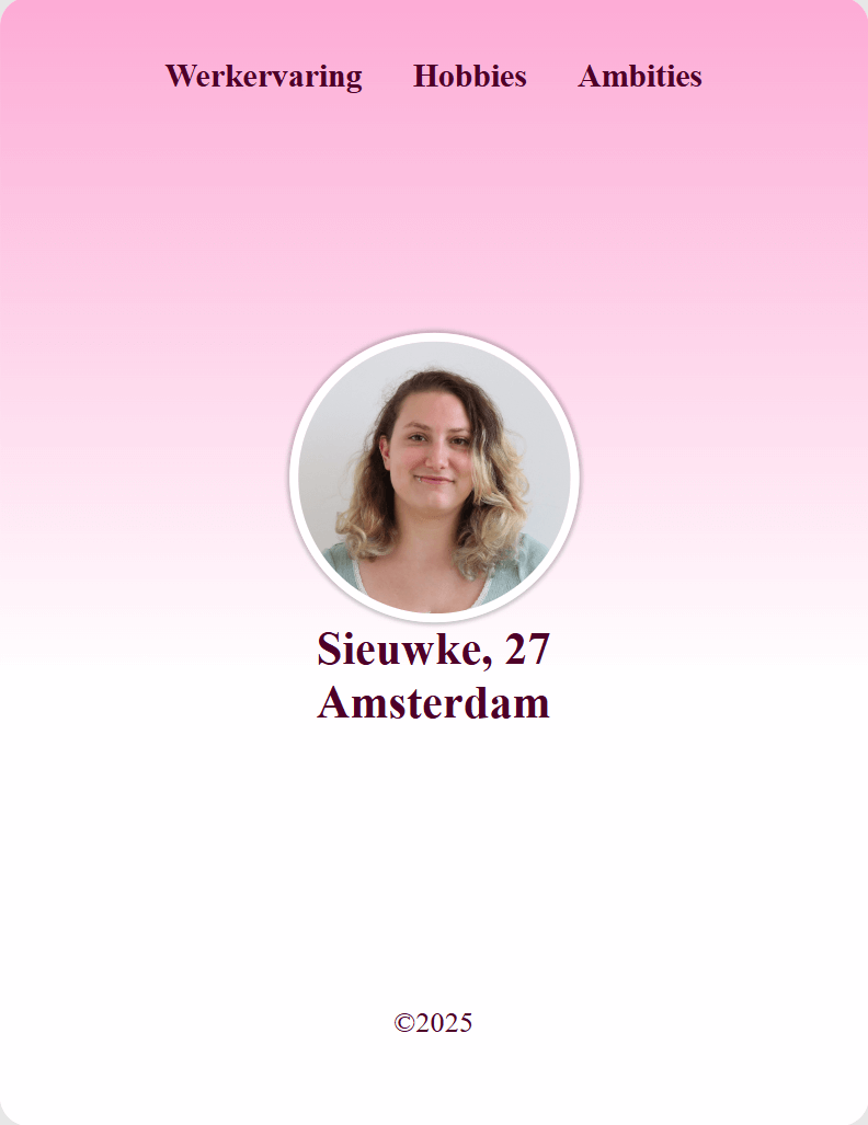 Visitekaartje Sieuwke
